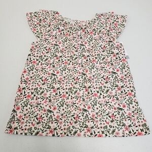 Carter's Kids Floral Layered Sleeves Top Girls 4/5